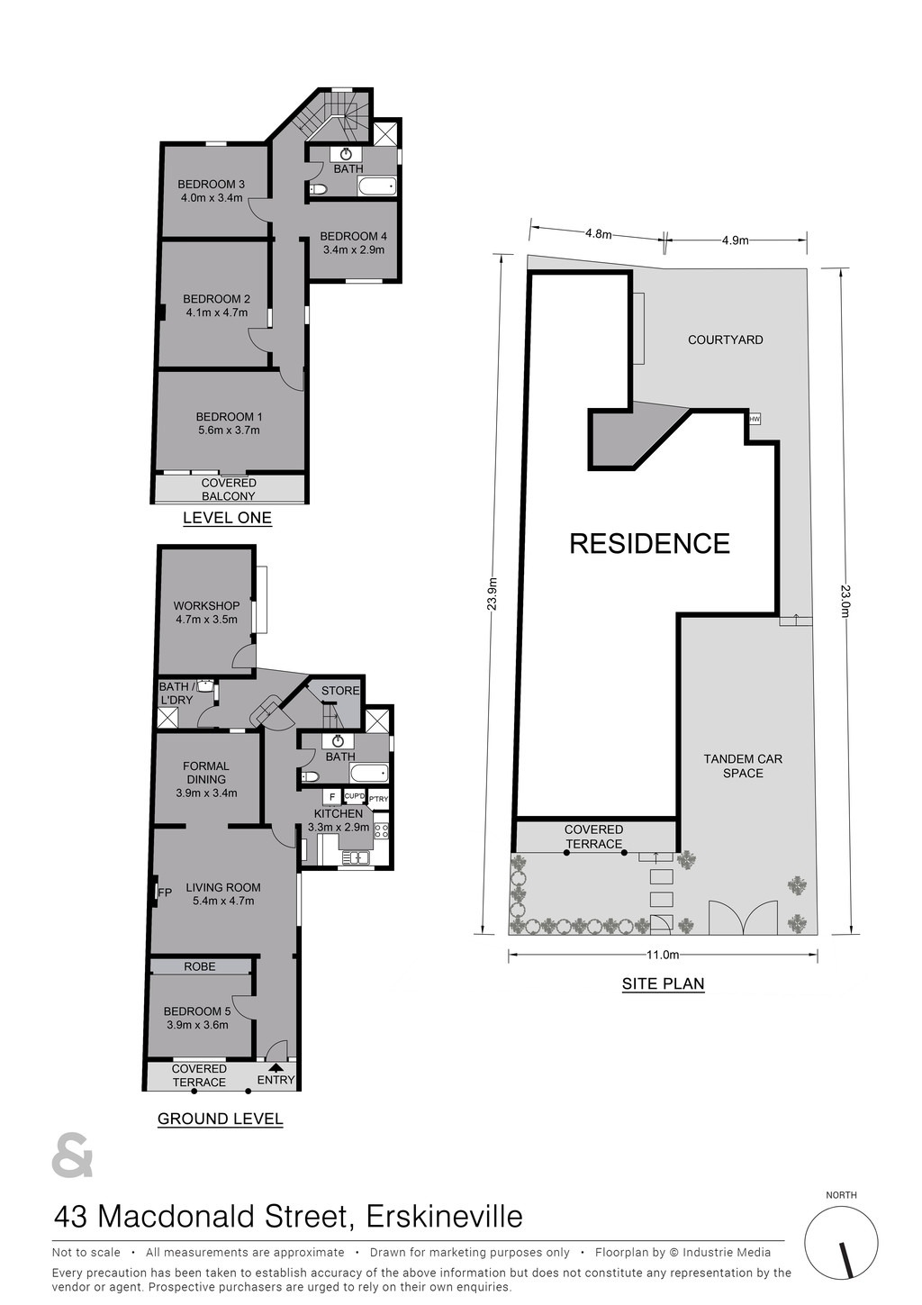 43 Macdonald Street, Erskineville Sold by Raine & Horne Newtown - image 1