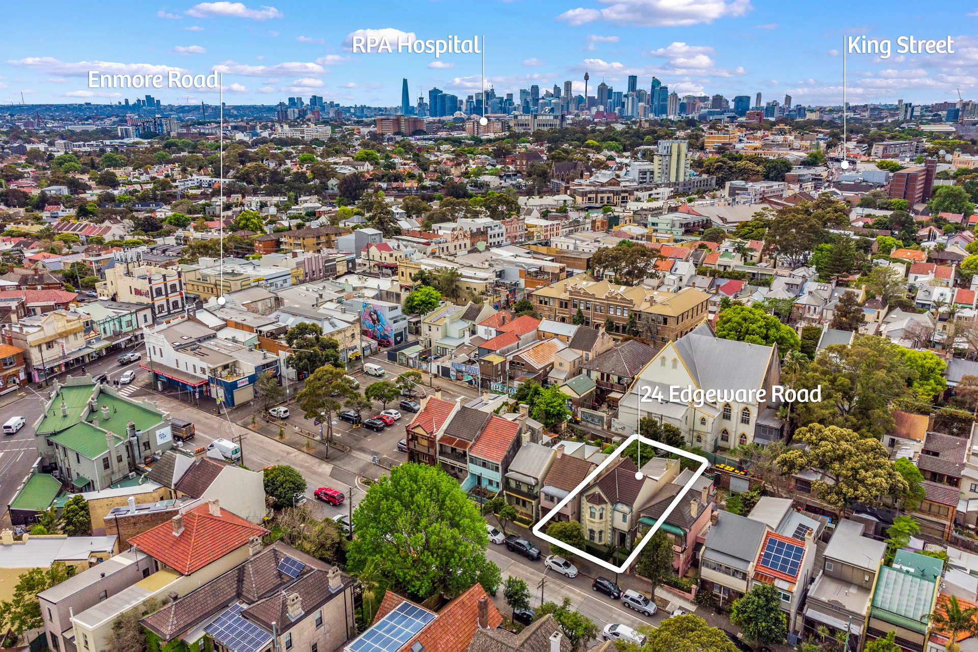 24 Edgeware Road, Enmore Sold by Raine & Horne Newtown - image 1