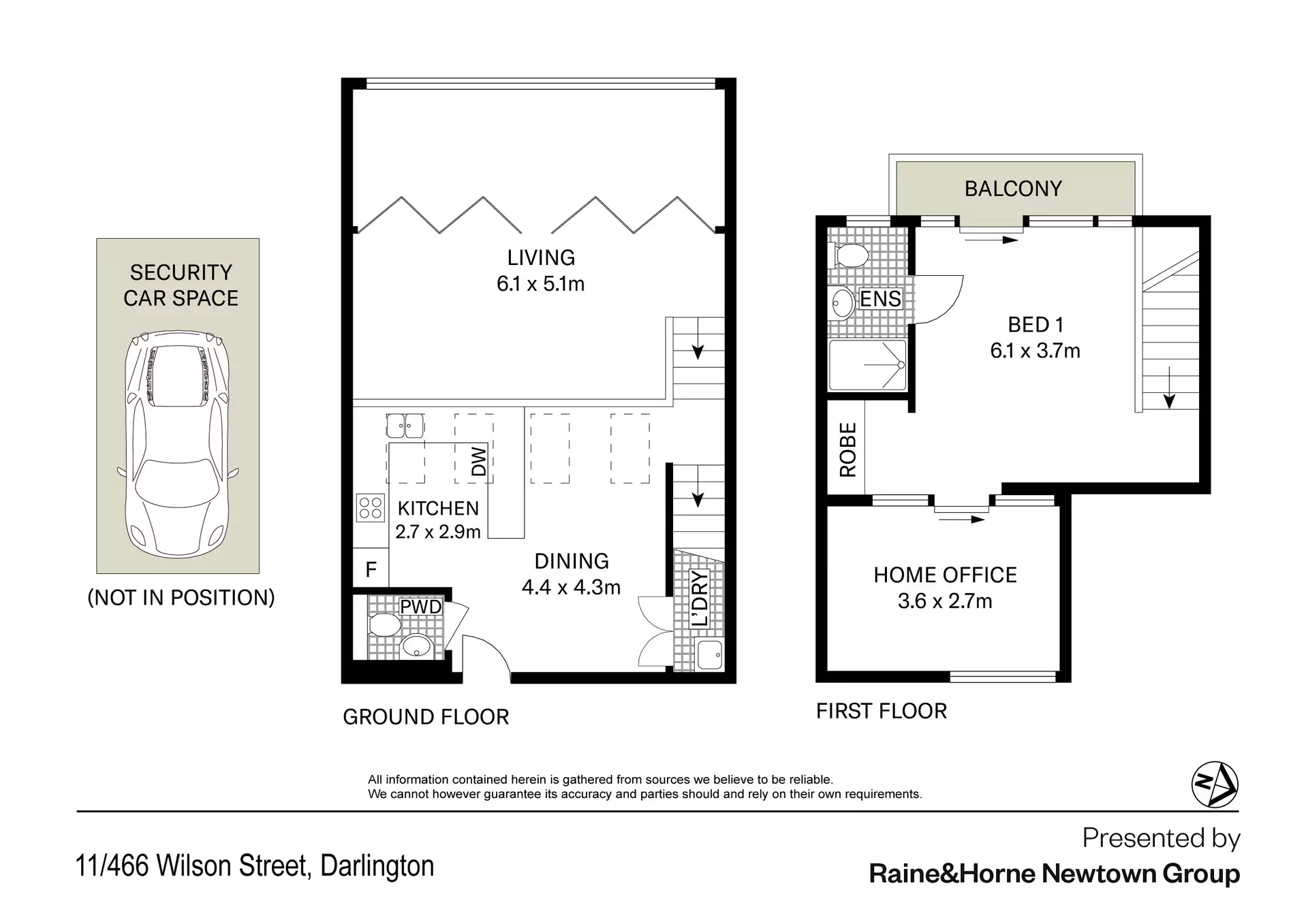 11/466 Wilson Street, Darlington Leased by Raine & Horne Newtown - image 1