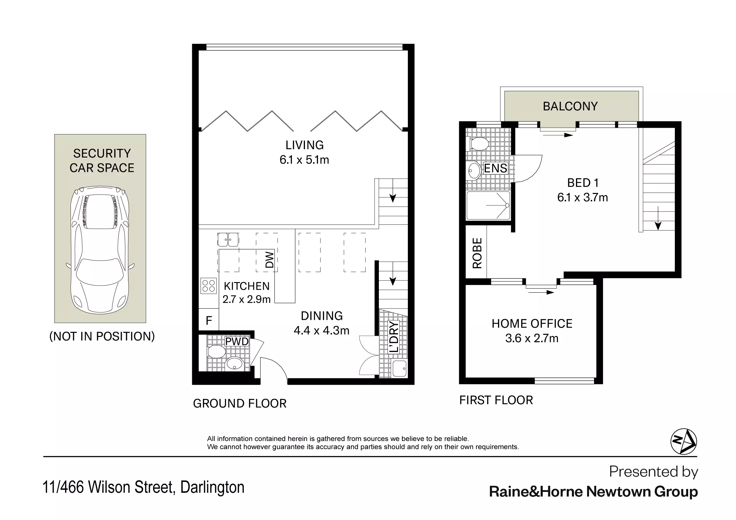 11/466 Wilson Street, Darlington Leased by Raine & Horne Newtown - image 1