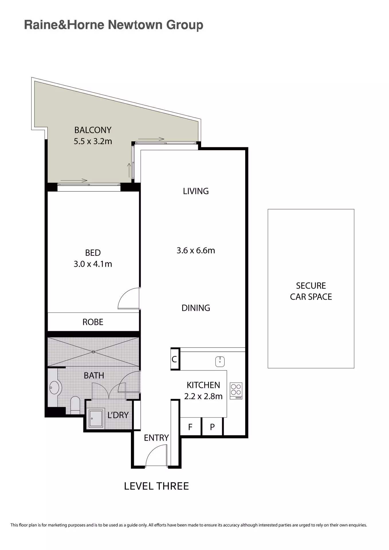 709/1A Tusculum Street, Potts Point Leased by Raine & Horne Newtown - image 1