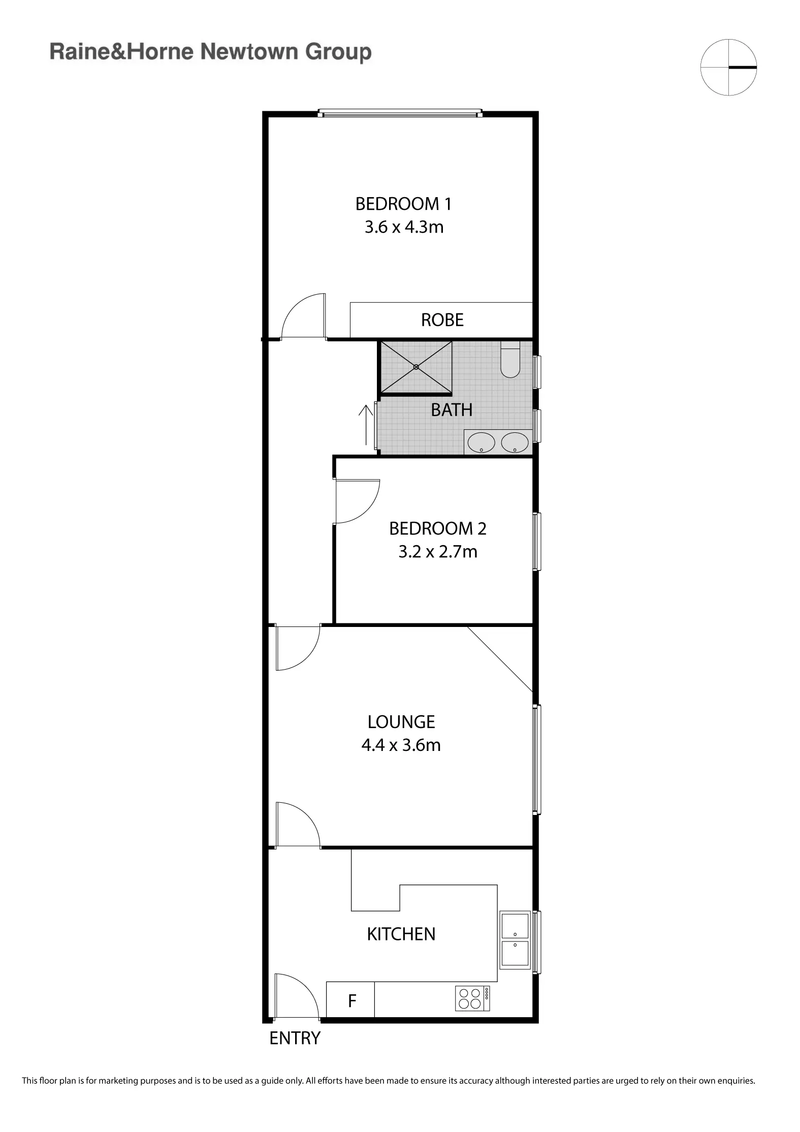 5/26 Bennett Street, Bondi Leased by Raine & Horne Newtown - image 1